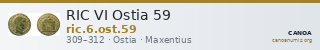 RIC VI Ostia 59 — CANOA