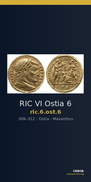 RIC VI Ostia 6 — CANOA