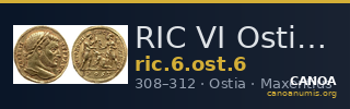 RIC VI Ostia 6 — CANOA