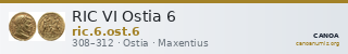 RIC VI Ostia 6 — CANOA