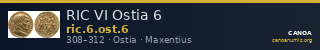 RIC VI Ostia 6 — CANOA