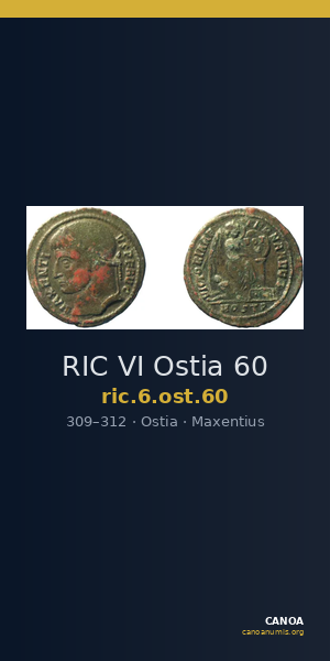 RIC VI Ostia 60 — CANOA