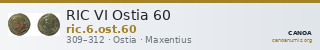 RIC VI Ostia 60 — CANOA