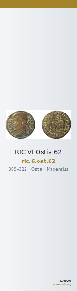RIC VI Ostia 62 — CANOA