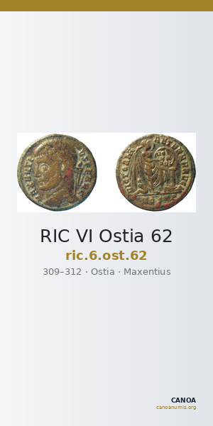 RIC VI Ostia 62 — CANOA