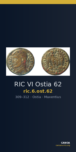 RIC VI Ostia 62 — CANOA