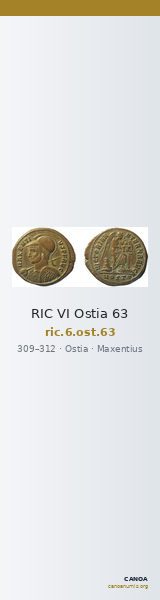 RIC VI Ostia 63 — CANOA
