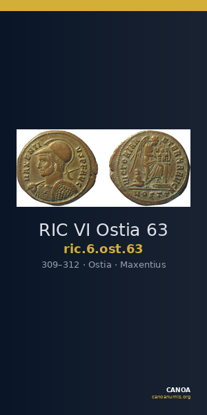 RIC VI Ostia 63 — CANOA