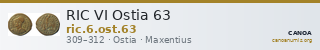 RIC VI Ostia 63 — CANOA