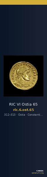 RIC VI Ostia 65 — CANOA