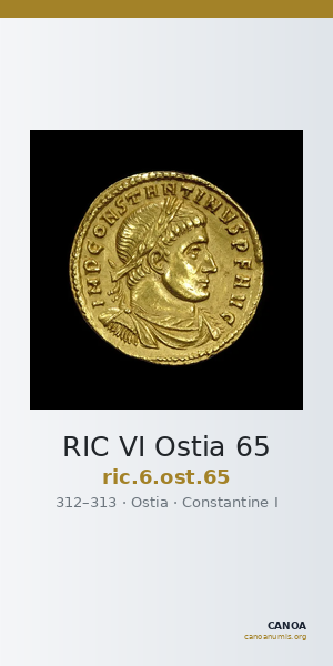 RIC VI Ostia 65 — CANOA