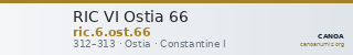 RIC VI Ostia 66 — CANOA