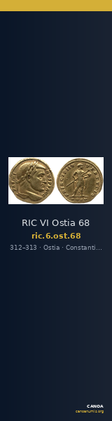 RIC VI Ostia 68 — CANOA