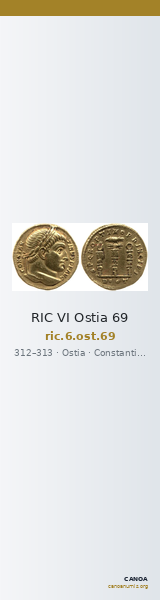 RIC VI Ostia 69 — CANOA