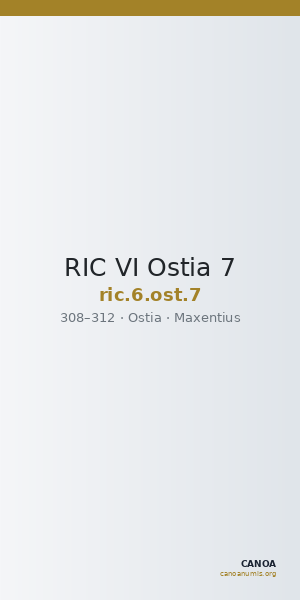 RIC VI Ostia 7 — CANOA