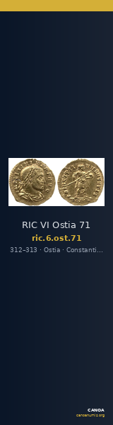 RIC VI Ostia 71 — CANOA