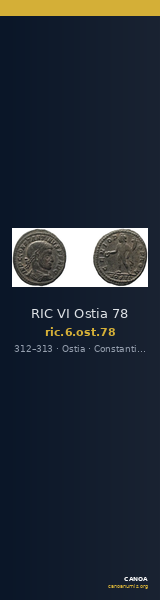 RIC VI Ostia 78 — CANOA