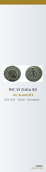 RIC VI Ostia 83 — CANOA