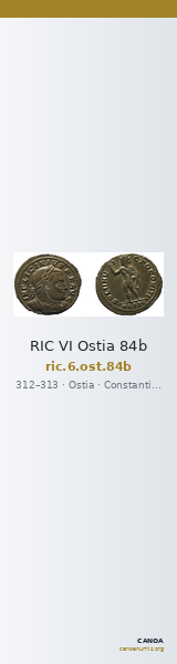 RIC VI Ostia 84b — CANOA