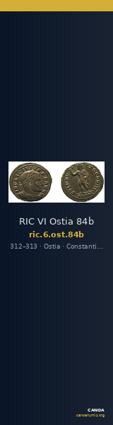 RIC VI Ostia 84b — CANOA