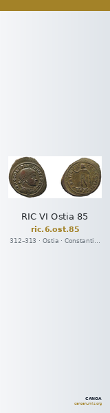 RIC VI Ostia 85 — CANOA