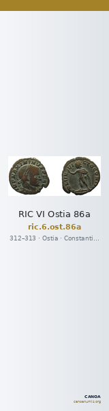 RIC VI Ostia 86a — CANOA