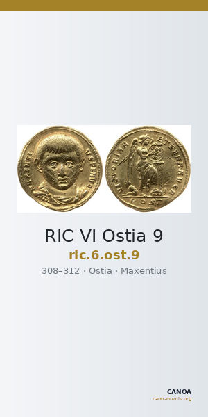 RIC VI Ostia 9 — CANOA