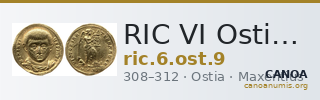 RIC VI Ostia 9 — CANOA