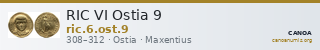 RIC VI Ostia 9 — CANOA