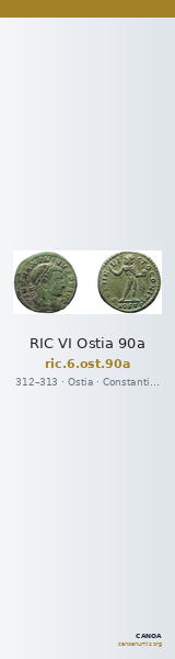 RIC VI Ostia 90a — CANOA