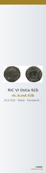 RIC VI Ostia 92b — CANOA