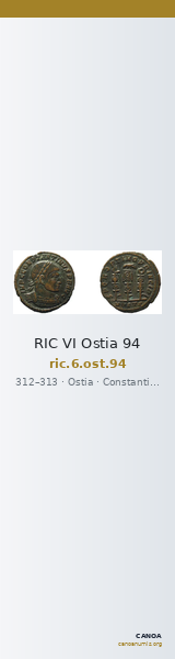 RIC VI Ostia 94 — CANOA