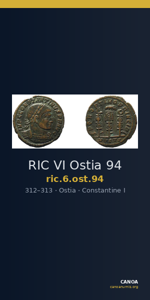 RIC VI Ostia 94 — CANOA