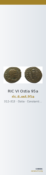 RIC VI Ostia 95a — CANOA