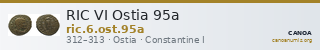 RIC VI Ostia 95a — CANOA