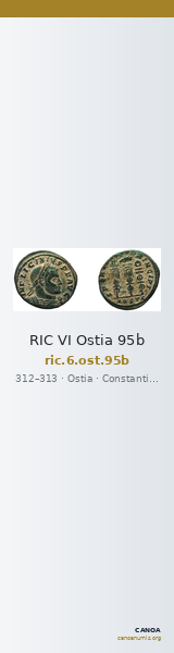 RIC VI Ostia 95b — CANOA