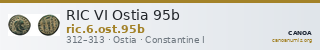 RIC VI Ostia 95b — CANOA