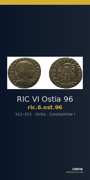 RIC VI Ostia 96 — CANOA