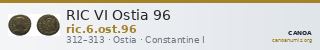 RIC VI Ostia 96 — CANOA