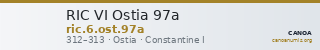 RIC VI Ostia 97a — CANOA