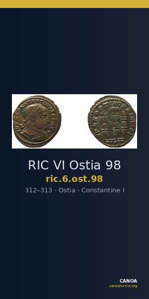 RIC VI Ostia 98 — CANOA