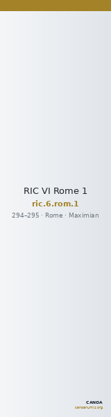 RIC VI Rome 1 — CANOA
