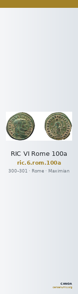 RIC VI Rome 100a — CANOA