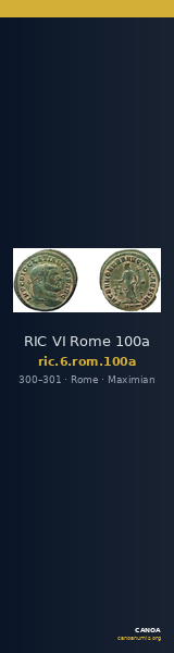 RIC VI Rome 100a — CANOA