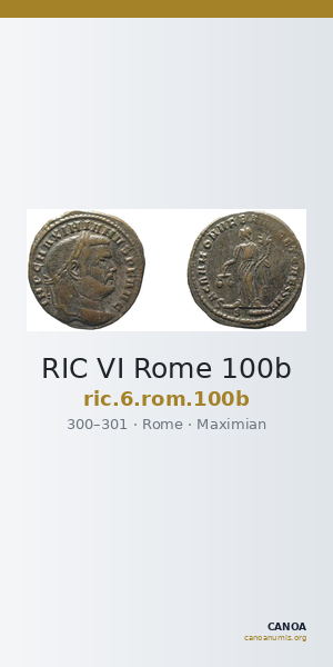 RIC VI Rome 100b — CANOA