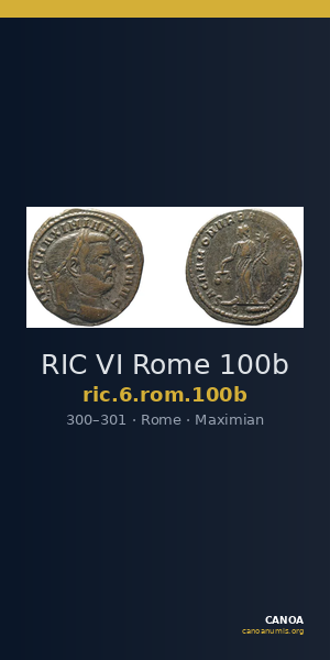 RIC VI Rome 100b — CANOA