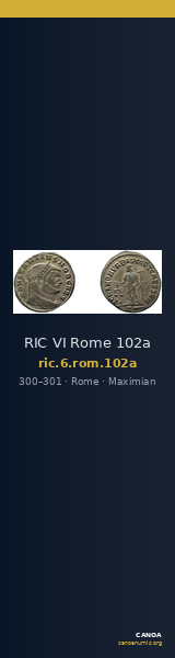 RIC VI Rome 102a — CANOA