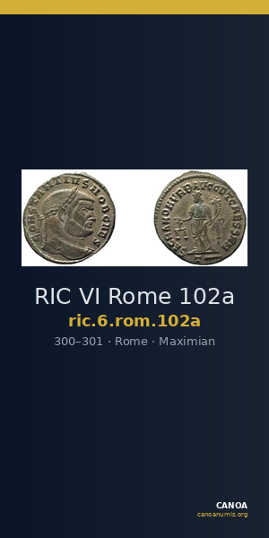 RIC VI Rome 102a — CANOA