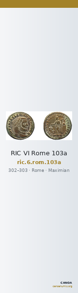 RIC VI Rome 103a — CANOA
