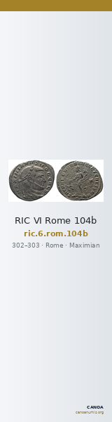 RIC VI Rome 104b — CANOA